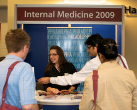 Internal Medicine attendees from last years event preview this years meeting with a staffer from the Philadelphia Convention and Visitors Bureau