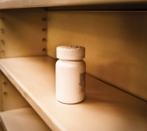 Empty shelves are a stark prospect for some physicians Photo by Bill Strouse RPh bstrophotocom