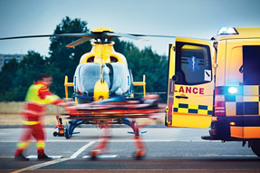 When picturing air medical transport, many people think of helicopters, but for most patients, there