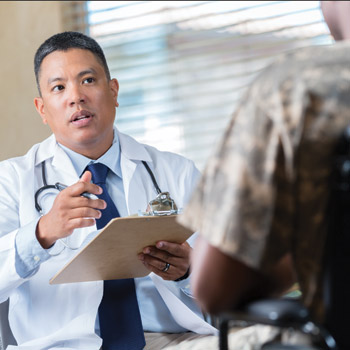 Physicians are often focused more on rehabilitation and efforts to fix a disability rather than learning about disability as an identity Image by SDI Productions